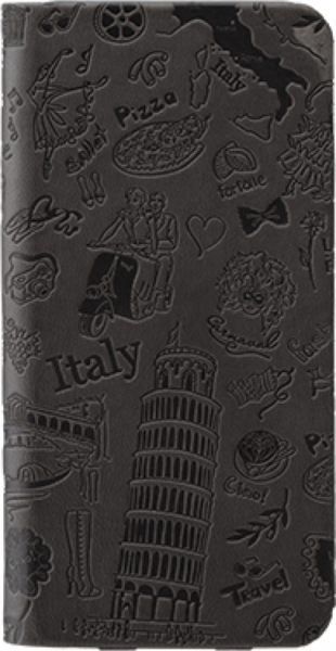 Чехол (флип-кейс) Ozaki OC585RM O!coat Travel leather folio case with pocket for iPhone 6 Plus Rome