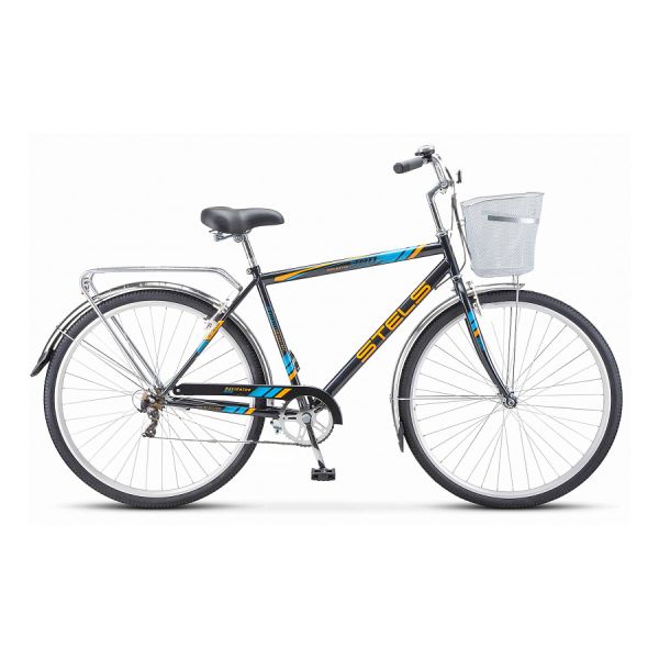 Городской велосипед Stels Navigator 350 Gent 28 Z010 черный 2020