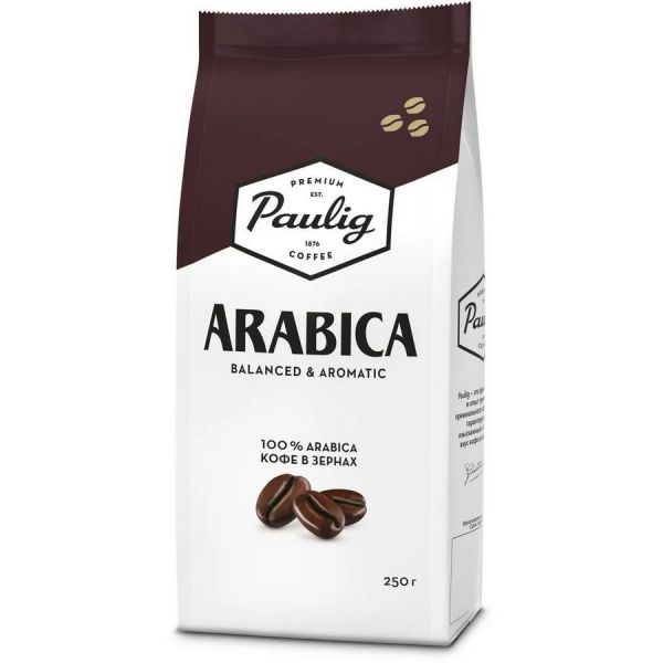 Кофе зерновой Paulig Arabica обжарка средняя 1 шт 0,2 кг (16610)