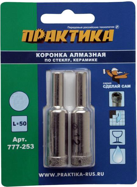 Коронка для дрелей и перфораторов Практика Сделай сам 777-253