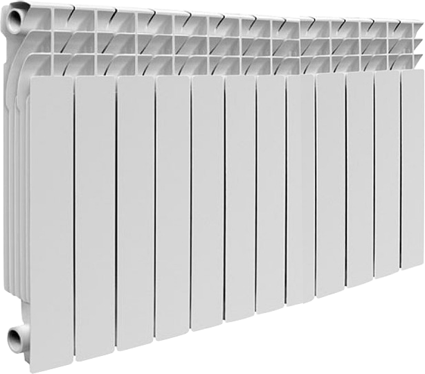 Радиатор отопления Royal Thermo Optimal 500 12 секций с вмятиной